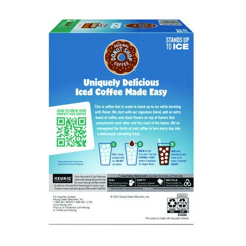 Image of The Original Donut Shop® 5000373021 Iced Duos Cookies + Caramel Iced Coffee K-Cup Pods, 24/Box