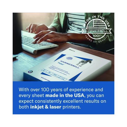 Image of Hammermill® 103358 Colors Print Paper, 20 lb Bond Weight, 8.5 x 14, Canary, 500/Ream