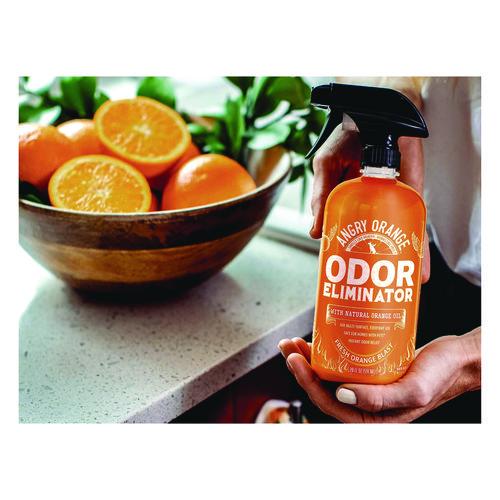 Image of Angry Orange AOR-20OZ Pet Odor Eliminator Spray, Fresh Orange Blast Scent, 20 oz Spray Bottle