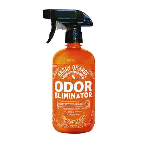 Image of Angry Orange AOR-20OZ Pet Odor Eliminator Spray, Fresh Orange Blast Scent, 20 oz Spray Bottle