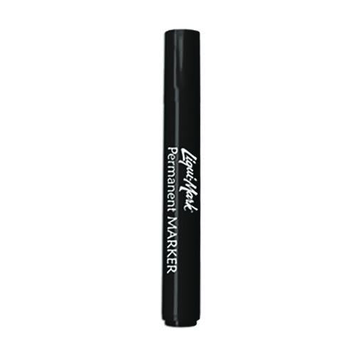 Image of Liqui-MarkÂ® Permanent Marker, Chisel Tip, Black, Dozen