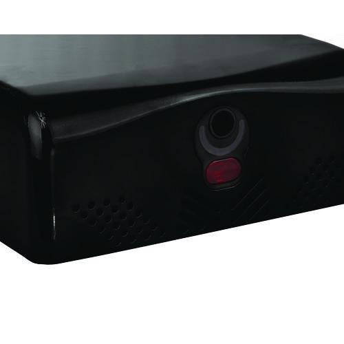 Image of Alpine Industries ALP40510BLAMK Willow Commercial 120V Automatic Hand Dryer, 3.93 x 11.25 x 12.63, Black