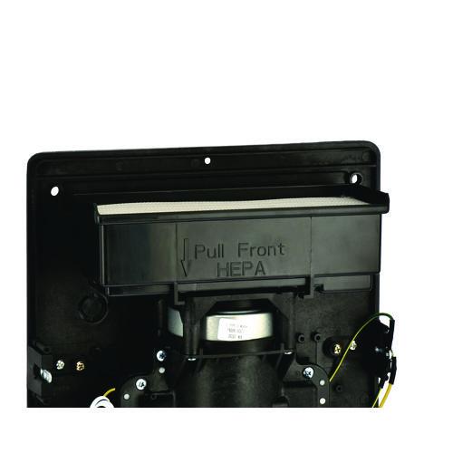 Image of Alpine Industries ALP40510BLAMK Willow Commercial 120V Automatic Hand Dryer, 3.93 x 11.25 x 12.63, Black
