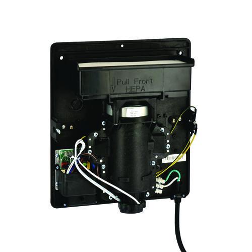 Image of Alpine Industries ALP40510BLAMK Willow Commercial 120V Automatic Hand Dryer, 3.93 x 11.25 x 12.63, Black