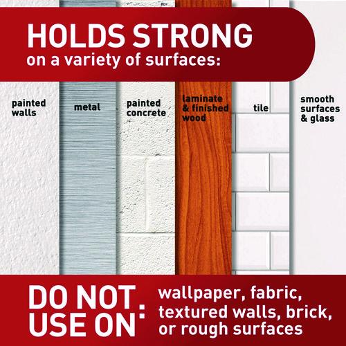 Image of Command 17206BLK-20NA Damage-Free Hanging Picture Hanging Strip Pairs, Holds up to 3.75 lb, Large: 0.75" x 0.65", 20/Pack