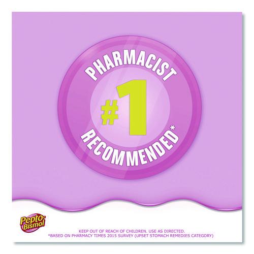 Image of Pepto-Bismol 00201 Chewable Tablets, Original Flavor, 32 Packets of 4 Tablets/Box