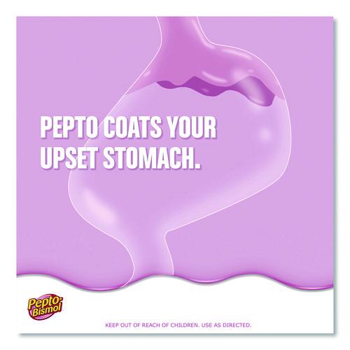 Image of Pepto-Bismol 00201 Chewable Tablets, Original Flavor, 32 Packets of 4 Tablets/Box