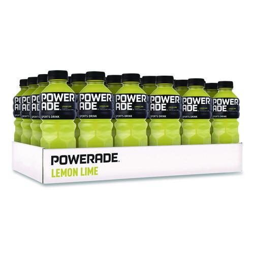 Image of POWERADE® 049000003697 Sports Drink, Lemon Lime, 20 oz Bottle, 24/Pack