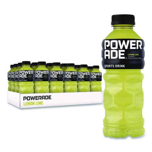 Image of POWERADE® 049000003697 Sports Drink, Lemon Lime, 20 oz Bottle, 24/Pack