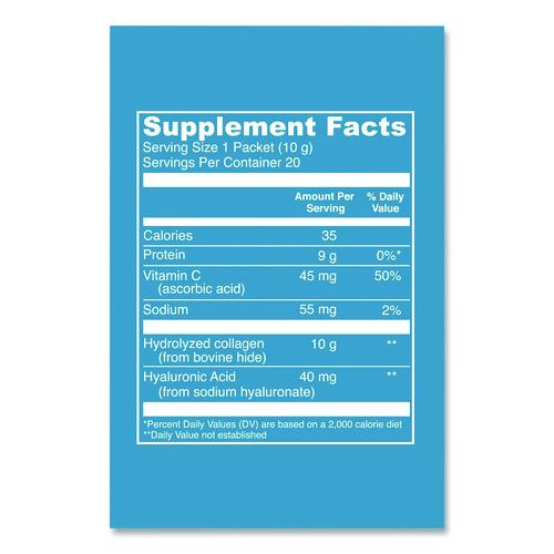 Image of VITAL PROTEINS® VVP00539 Collagen Peptides Powder, Unflavored, 0.3 oz Packet, 20/Box