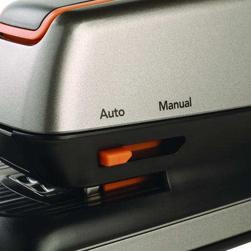 Image of Swingline® S7048207 Optima Grip Electric Stapler, 20-Sheet Capacity, Black/silver