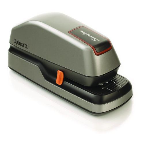 Image of Swingline® S7048208A Optima 20 Electric Stapler, 20-Sheet Capacity, Silver