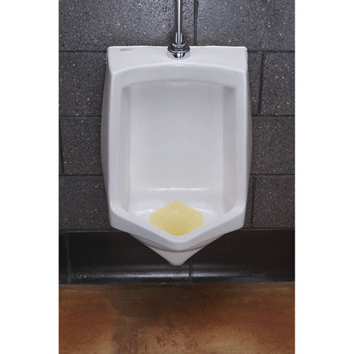Image of Fresh Products 3WDS-F-010I060M-10 Wave 3D Urinal Deodorizer, Citrus Scent, Yellow, 10/Box