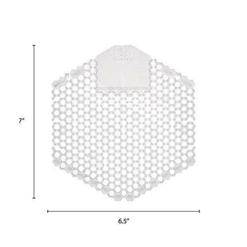 Image of Fresh Products 3WDS-F-010I060M-03 Wave 3D Urinal Deodorizer, Honeysuckle Scent, Clear, 58 g, 10/Box, 6 Boxes/Carton