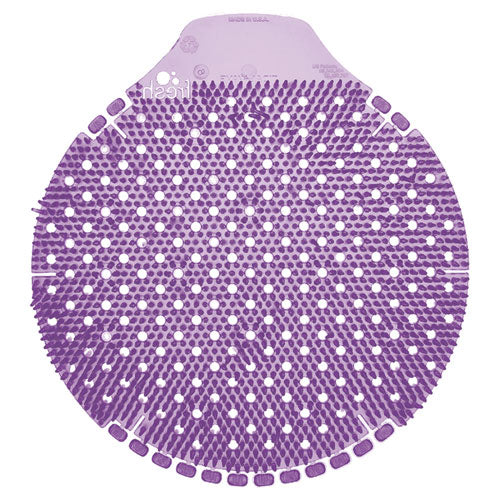 Image of Fresh Products TWDS-F-006I036M-11 Tidal Wave, Urinal Screen, Fabulous Scent, Purple, 0.42 oz, 6/Box