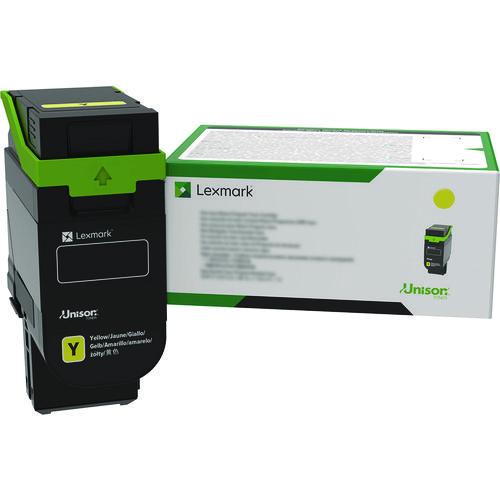 Image of Lexmark 75M1XY0 75M1XY0 Toner, 11,700 Page-Yield, Yellow