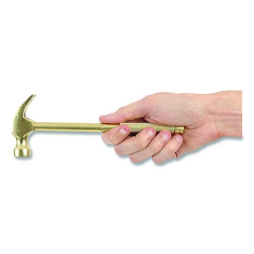 Image of Great Neck® 19006 5-in-1 Carpenter's Hammer with Nesting Handle Containing Four Screwdrivers, 6.5" Long Gold Handle