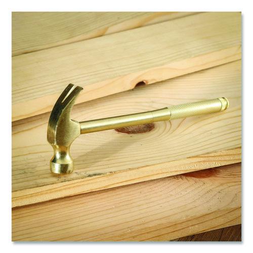 Image of Great Neck® 19006 5-in-1 Carpenter's Hammer with Nesting Handle Containing Four Screwdrivers, 6.5" Long Gold Handle