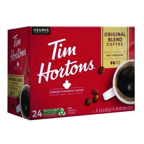 Image of Tim Hortons® 5000349628 K-Cup Pods Original Blend, 24/box