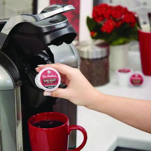 Image of Tim Hortons® 5000349248 K-Cup Pods Dark Roast, 24/box