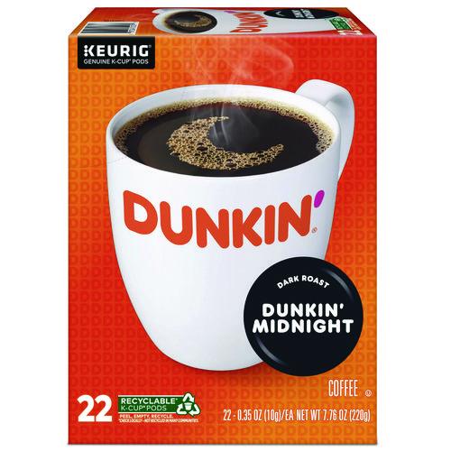 Image of Dunkin'® 5000380335 K-Cup Pods, Original Dark Roast, 22/box