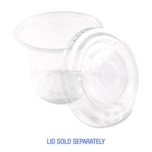 Image of Boardwalk® BWKPRTN55TS Souffle/Portion Cups, 5.5 oz, Plastic, Translucent, 2,500/Carton