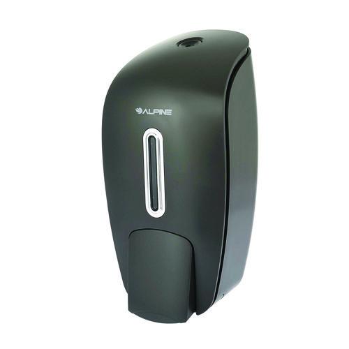 Image of Alpine Industries ALP425GRYMK Surface Mounted Soap and Hand Sanitizer Dispenser, 27 oz, 4.1 x 4.6 x 9.6, Gray