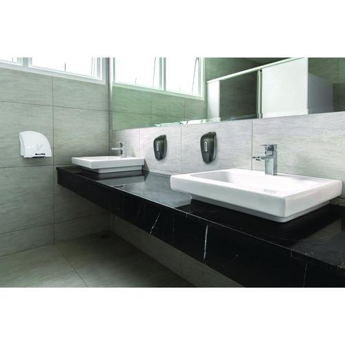 Image of Alpine Industries ALP425GRYMK Surface Mounted Soap and Hand Sanitizer Dispenser, 27 oz, 4.1 x 4.6 x 9.6, Gray