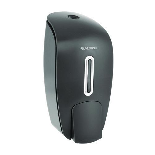 Image of Alpine Industries ALP425GRYMK Surface Mounted Soap and Hand Sanitizer Dispenser, 27 oz, 4.1 x 4.6 x 9.6, Gray