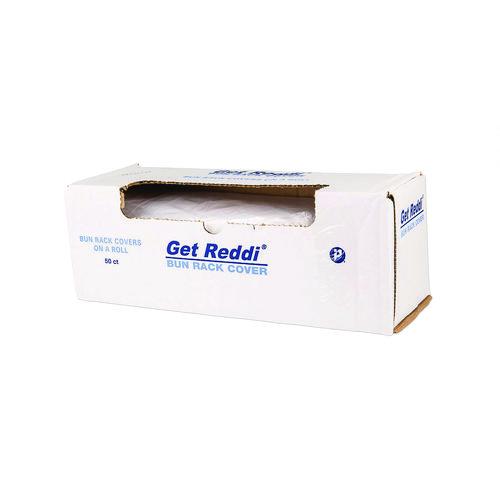 Image of Inteplast Group BRC52X80 Bun-Rack/Pan-Cover Film, 52 x 80, 50/Carton