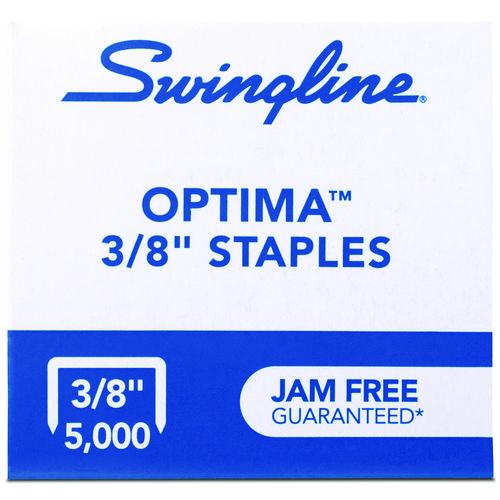 Image of Swingline® S7048209B Optima 50 Electric Stapler, 50-Sheet Capacity, Black/Orange