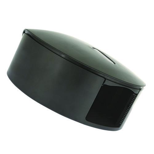 Image of Alpine Industries ALP450-GRYKIT Plastic Single Roll Jumbo Toilet Paper Dispenser, 5.3 x 11.5 x 11.7, Gray