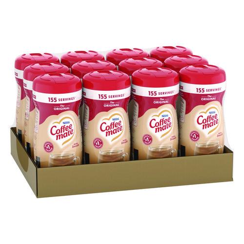Image of Coffee mate® 12039042 Non-Dairy Powdered Creamer, Original, 11 Oz Canister, 12/carton