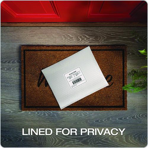 Image of Quality Park Poly Bubble Mailers, #2, Barrier Bubble Cushion, Redi-Seal Adhesive Closure, 8.25 x 11, White, 25/Pack