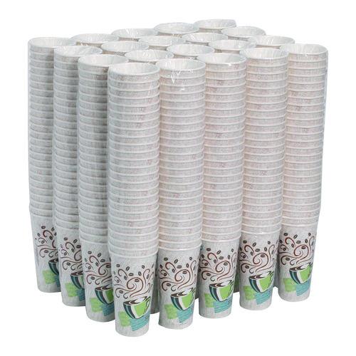 Image of Dixie® 5320CD Perfectouch Paper Hot Cups, 20 Oz, Coffee Haze Design, 25/pack