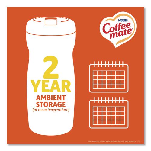 Image of Coffee mate® 12036068 Hazelnut Creamer Powder, 15 oz Canister