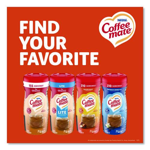 Image of Coffee mate® 12036068 Non-Dairy Powdered Creamer, Hazelnut, 15 Oz Canister, 12/carton
