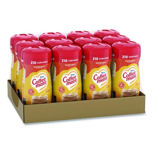 Image of Coffee mate® 12036068 Non-Dairy Powdered Creamer, Hazelnut, 15 Oz Canister, 12/carton
