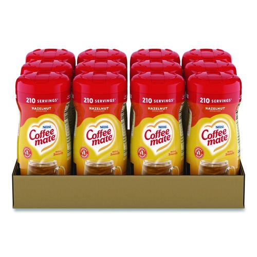 Image of Coffee mate® 12036068 Non-Dairy Powdered Creamer, Hazelnut, 15 Oz Canister, 12/carton