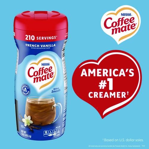 Image of Coffee mate® 12036807 French Vanilla Powdered Creamer, 15 oz. Canister