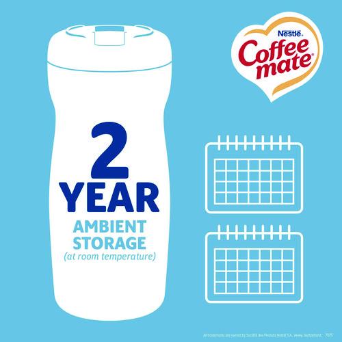 Image of Coffee mate® 12036807 Non-Dairy Powdered Creamer, French Vanilla, 15 Oz Canister, 12/carton