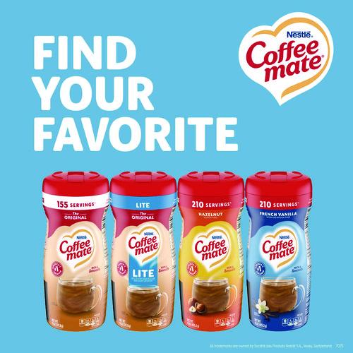 Image of Coffee mate® 12036807 Non-Dairy Powdered Creamer, French Vanilla, 15 Oz Canister, 12/carton
