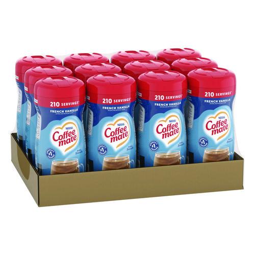 Image of Coffee mate® 12036807 Non-Dairy Powdered Creamer, French Vanilla, 15 Oz Canister, 12/carton