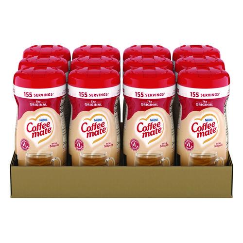 Image of Coffee mate® 12039042 Non-Dairy Powdered Creamer, Original, 11 Oz Canister, 12/carton