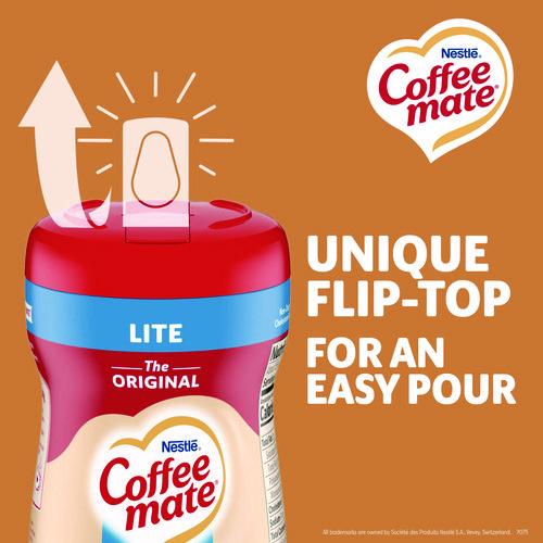 Image of Coffee mate® 12036411 Powdered Creamer, Original Lite, 11 oz Canister