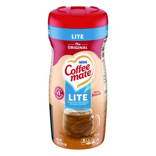 Image of Coffee mate® 12036411 Powdered Creamer, Original Lite, 11 oz Canister