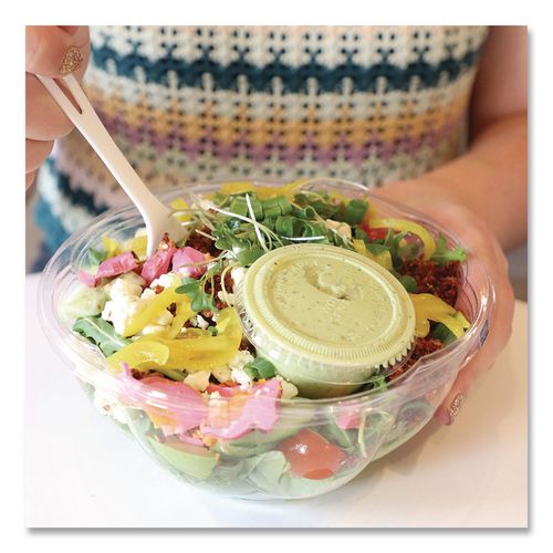 Image of World Centric® CPCS2S PLA Clear Portion Cups, Souffle, 2 oz, Plastic, Clear, 2,000/Carton
