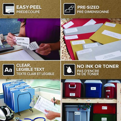 Image of DYMO® 30321 Labelwriter Address Labels, 1.4" X 3.5", White, 260 Labels/roll, 2 Rolls/pack