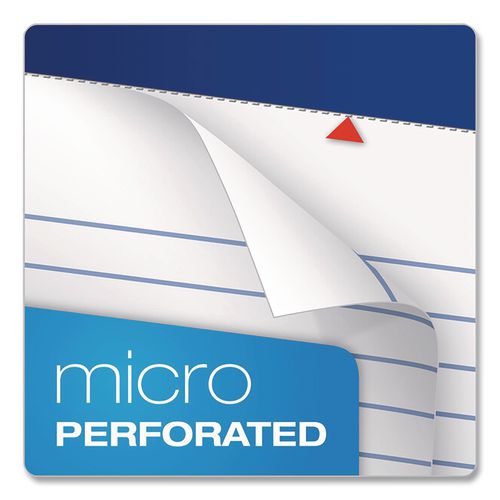 Image of Ampad® Perforated Writing Pads, Narrow Rule, (50) White 8.5 x 11 Sheets, Dozen