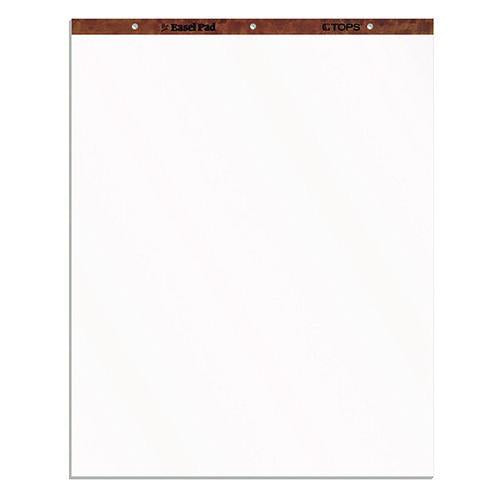 Image of TOPS 7903 Easel Pads, Unruled, (50) White 27 x 34 Sheets, 2/Carton